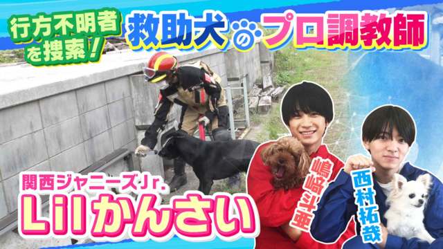 よんチャンtv Lilかんさいの ありがとう 縁の下のマイスター 12 全国各地で活躍する災害救助犬のプロ調教師 Mbs動画イズム