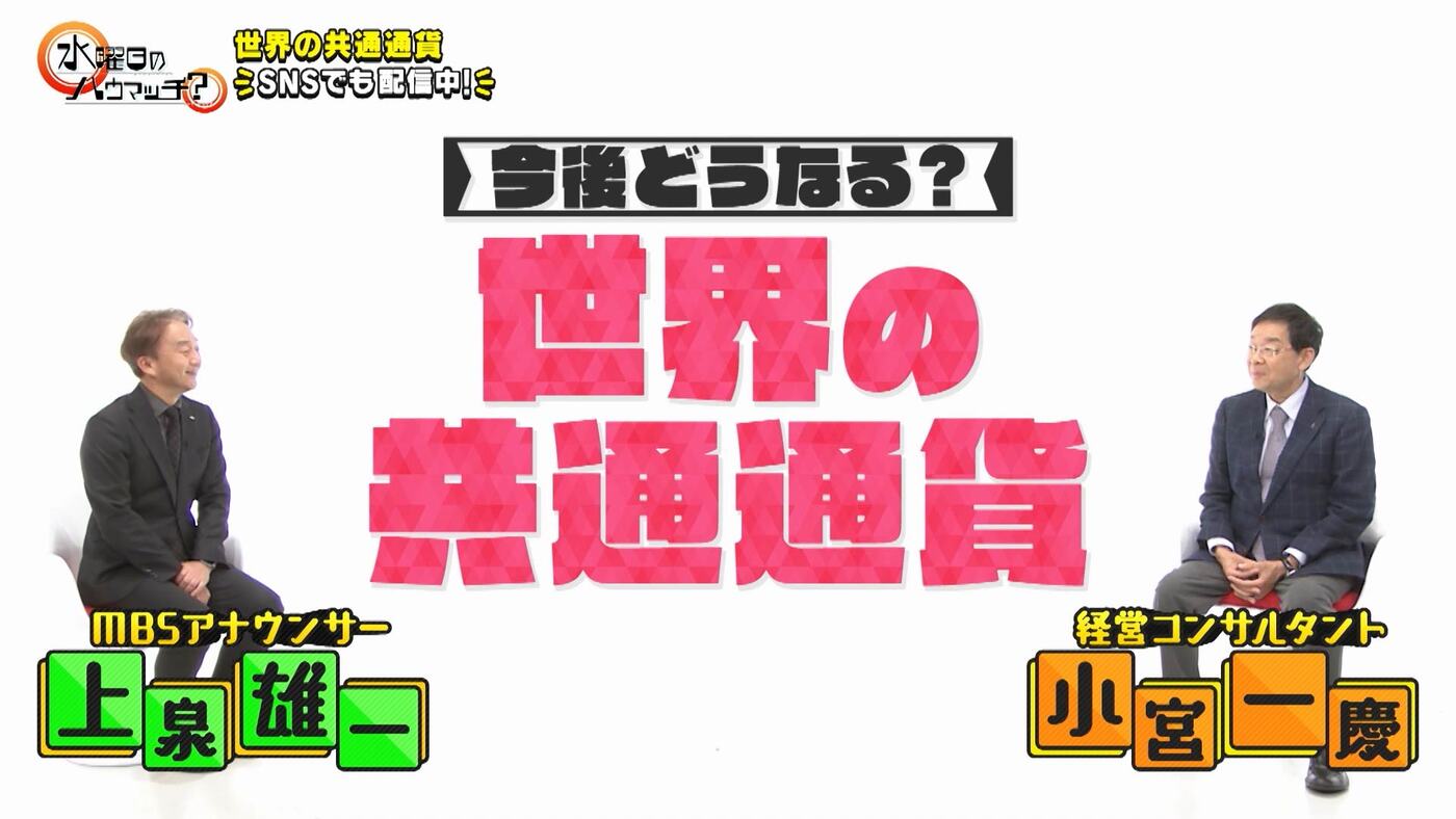 355「今後どうなる？世界の共通通貨」 | 水曜日のハウマッチ？ | MBS動画イズム